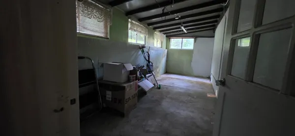a room with musical instruments