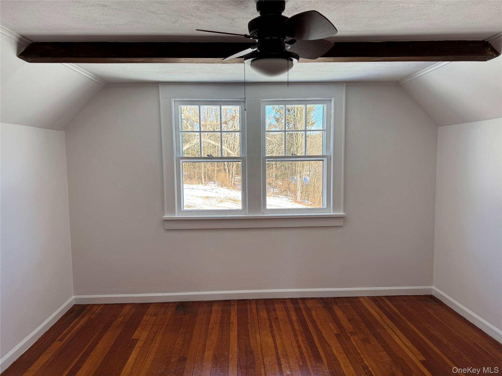 793 Fiddlers Bridge Road Rhinebeck, NY 12572 - Photo 22 of 24 1st Bedroom has 2 Windows, Oak Floors, a Closet & Ceiling Fan