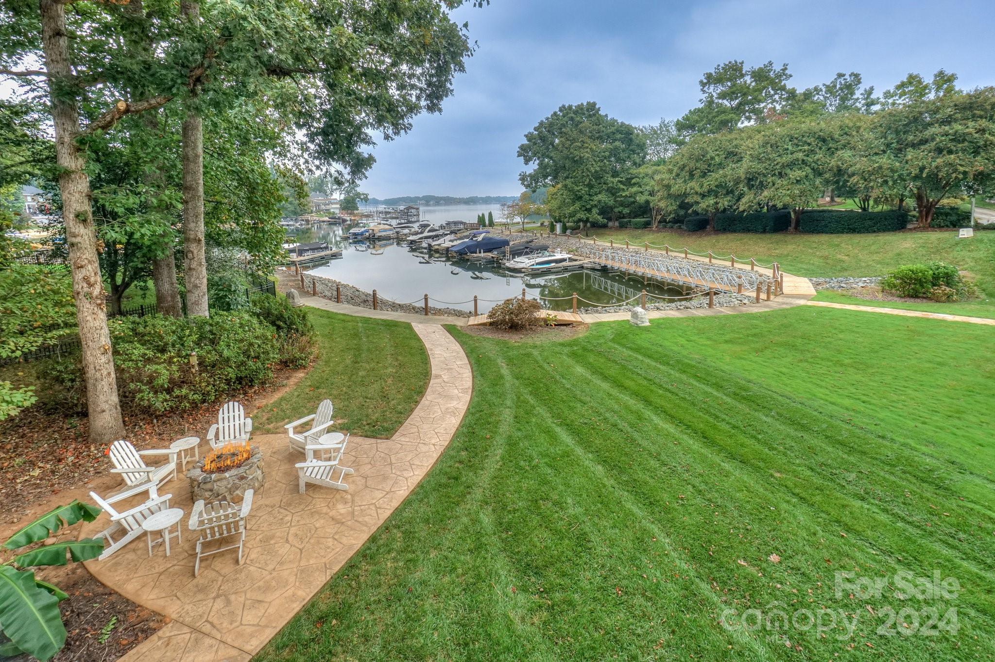 21910 Satilla Drive Cornelius, NC 28031 - Photo 25 of 47 an aerial view of a house with pool outdoor seating and yard
