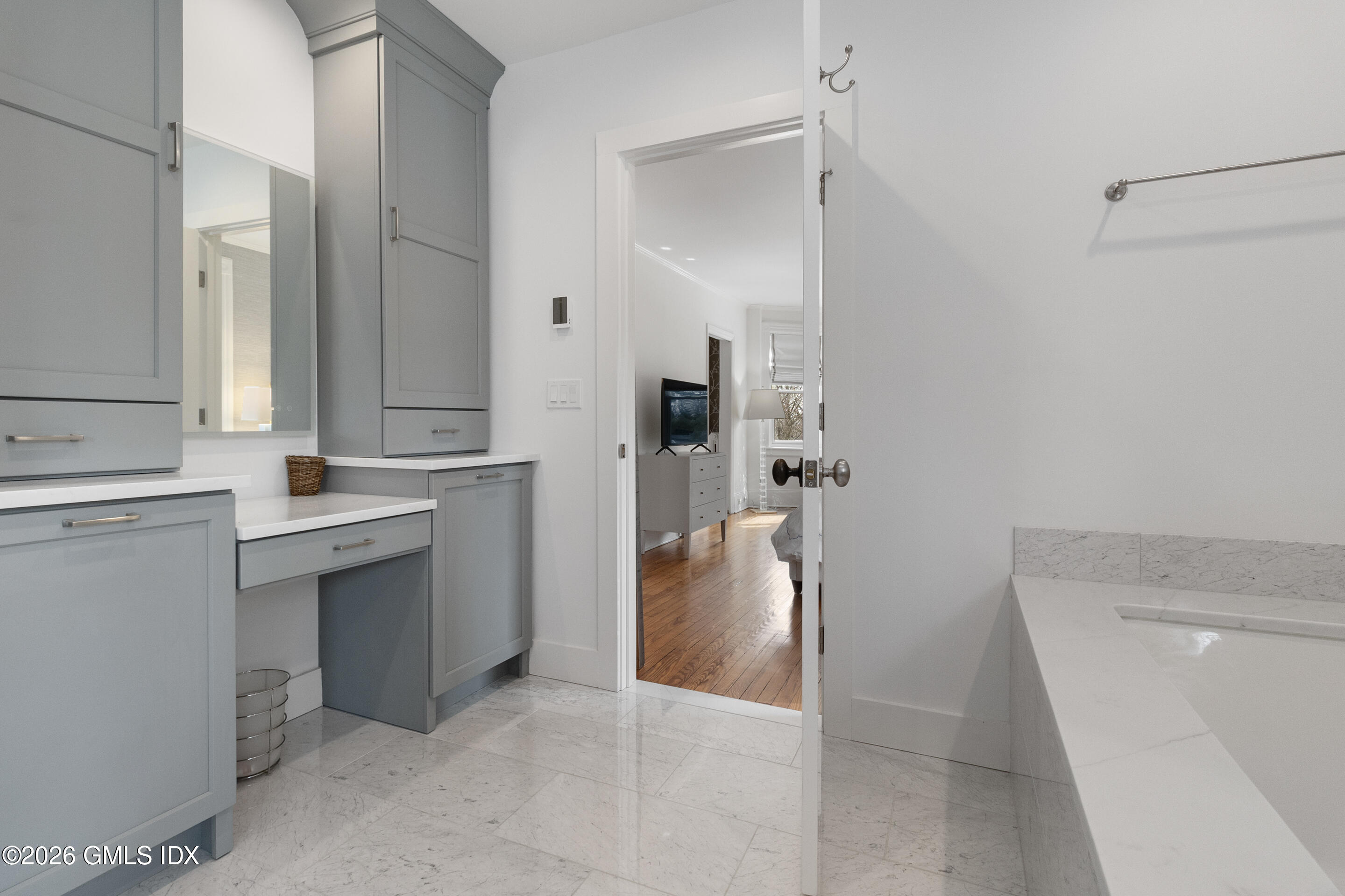 29 Weston Hill Road Riverside, CT 06878 - Photo 15 of 23 a bathroom with a sink a toilet and shower