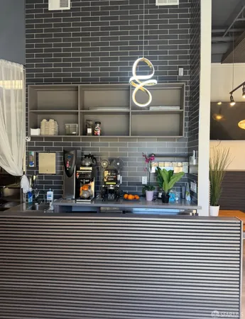 a front view of a building with entryway