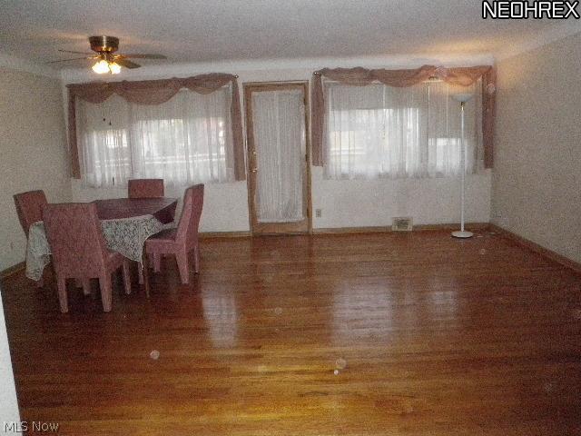 1025 Hanley Road Cleveland, OH 44124 - Photo 3 of 11 Large living room and open dining room make for a large great room with plenty of sunlight