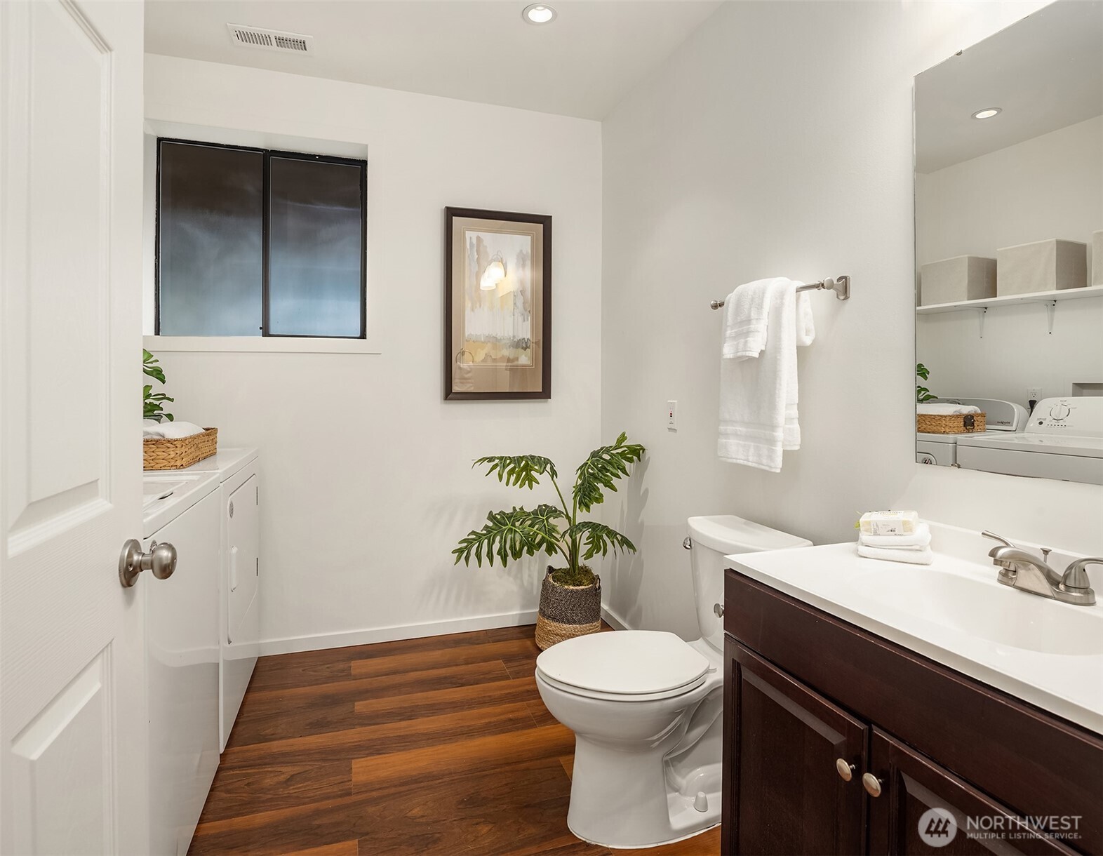14410 48th Place West Edmonds, WA 98026 - Photo 19 of 24 a bathroom with a sink and a mirror