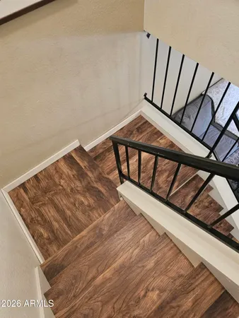 a view of wooden floor
