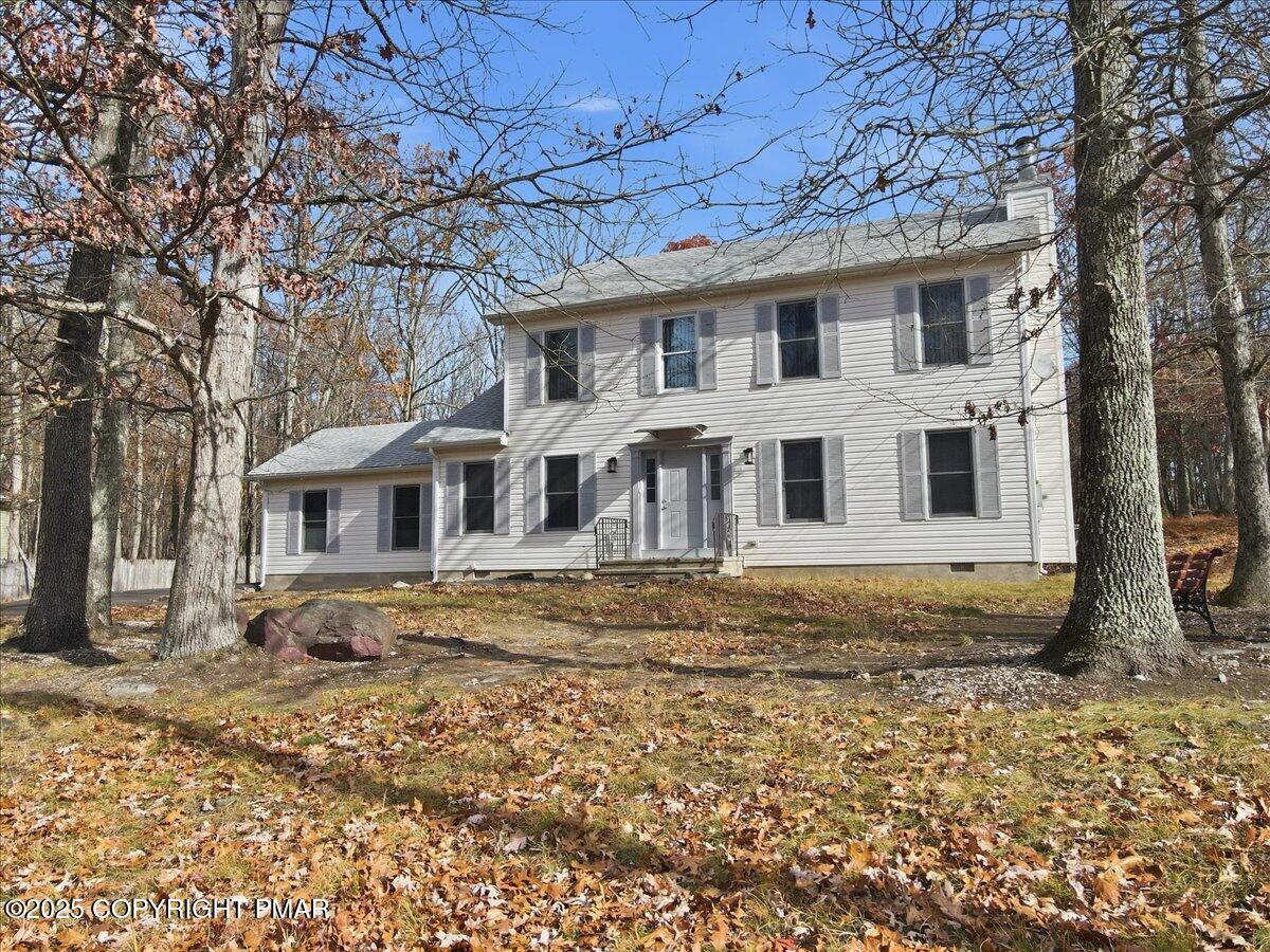 2312 Cramer Court Bushkill, PA 18324 - Photo 95 of 107 a front view of a house with a yard