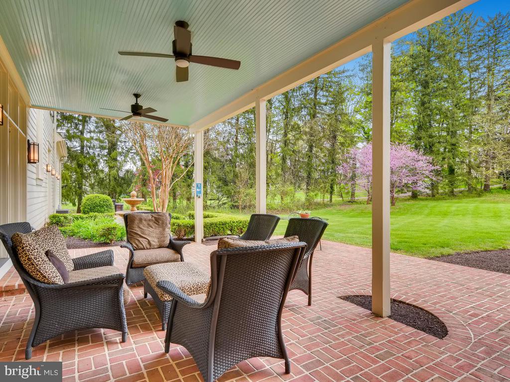 1717 Thornton Ridge Road Towson, MD 21204 - Photo 39 of 49 Covered rear terrace for alfresco dining
