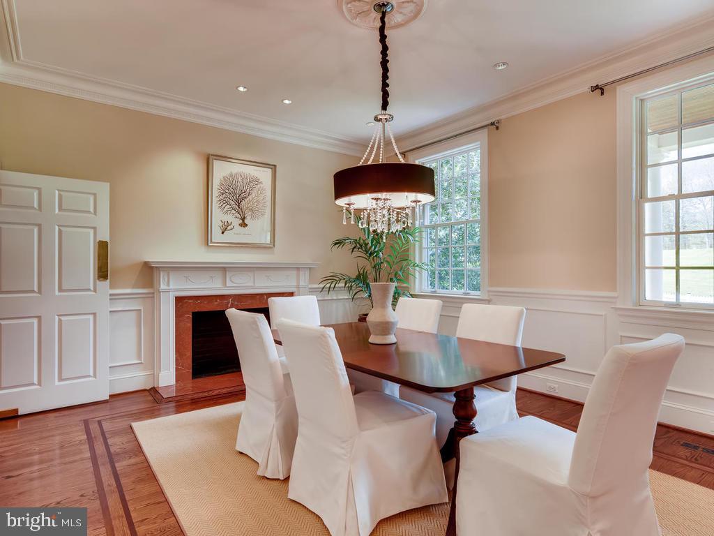 1717 Thornton Ridge Road Towson, MD 21204 - Photo 7 of 49 Dining room with wood burning fireplace