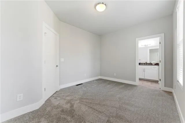 a view of empty room