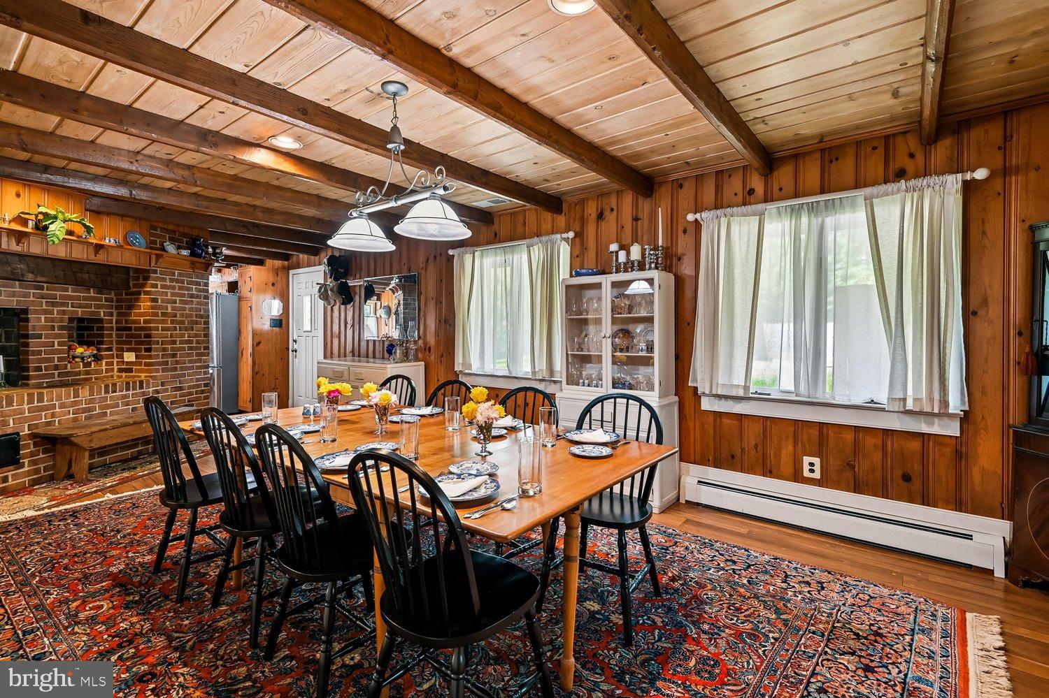 18 Watergate Court Silver Spring, MD 20905 - Photo 18 of 82 Charming dining space with rustic warmth.