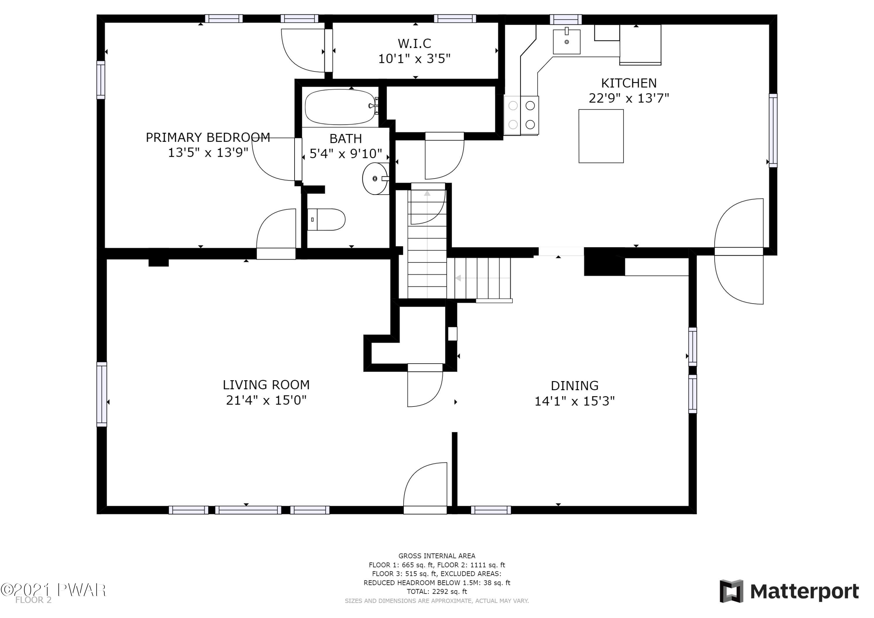 765 Milford Road Dingmans Ferry, PA 18328 - Photo 27 of 30 Main House 1st Floor - Floor Plan