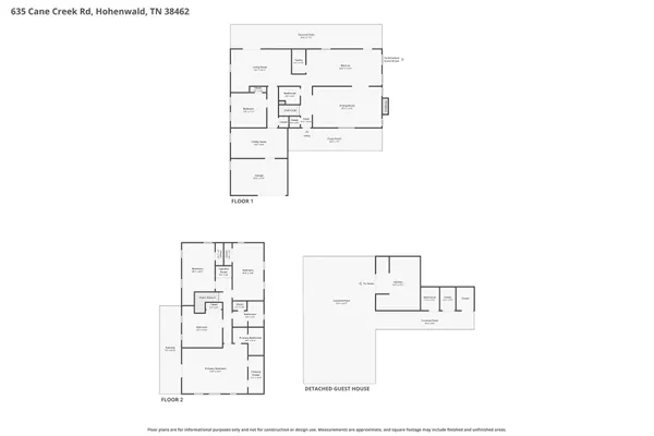 $899,900 | 635 Cane Creek Road, Hohenwald, TN 38462