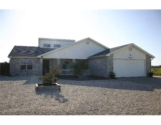 a backyard of a house