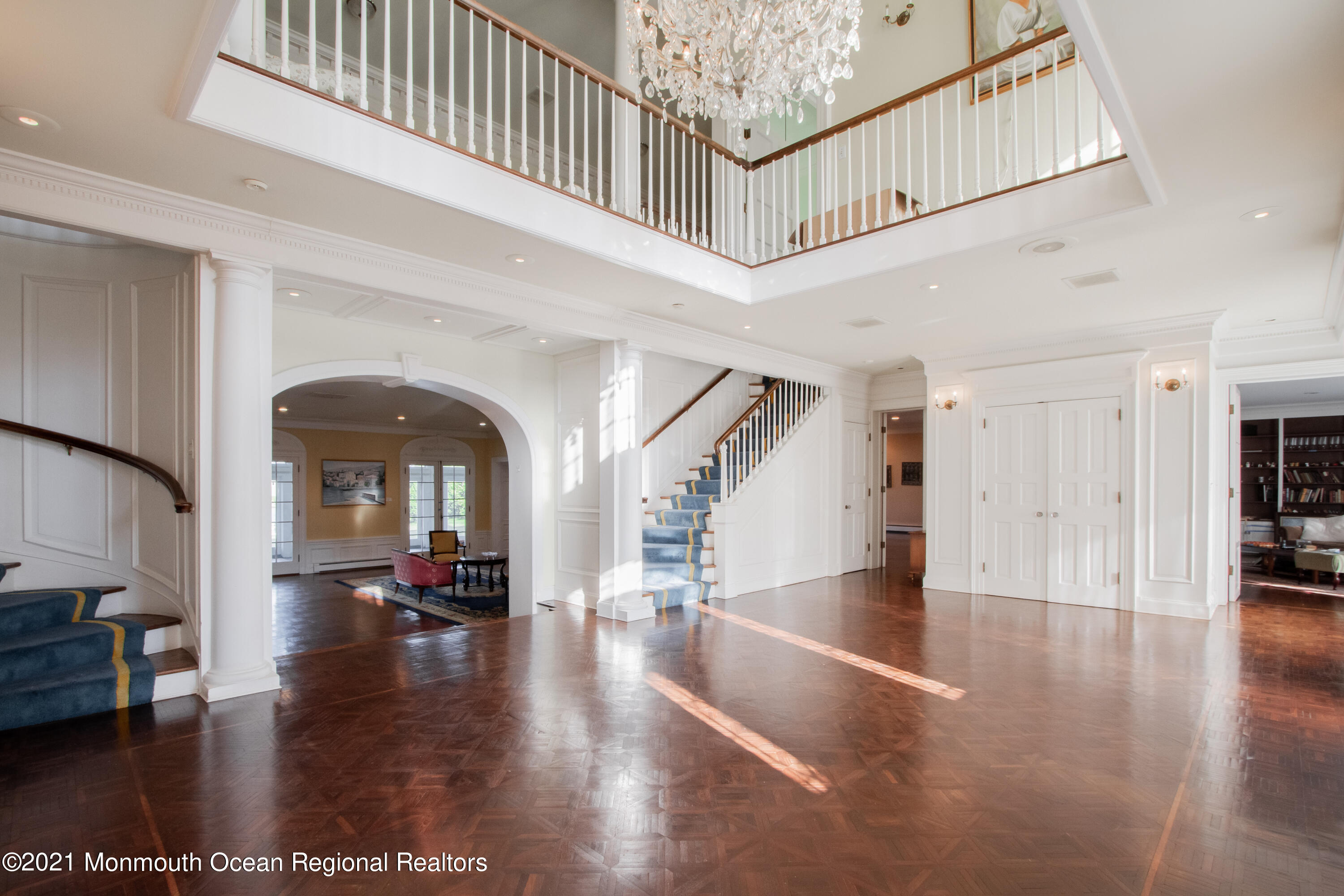 29 Ward Avenue Rumson, NJ 07760 - Photo 14 of 25 a view of hall with dining room and wooden floor