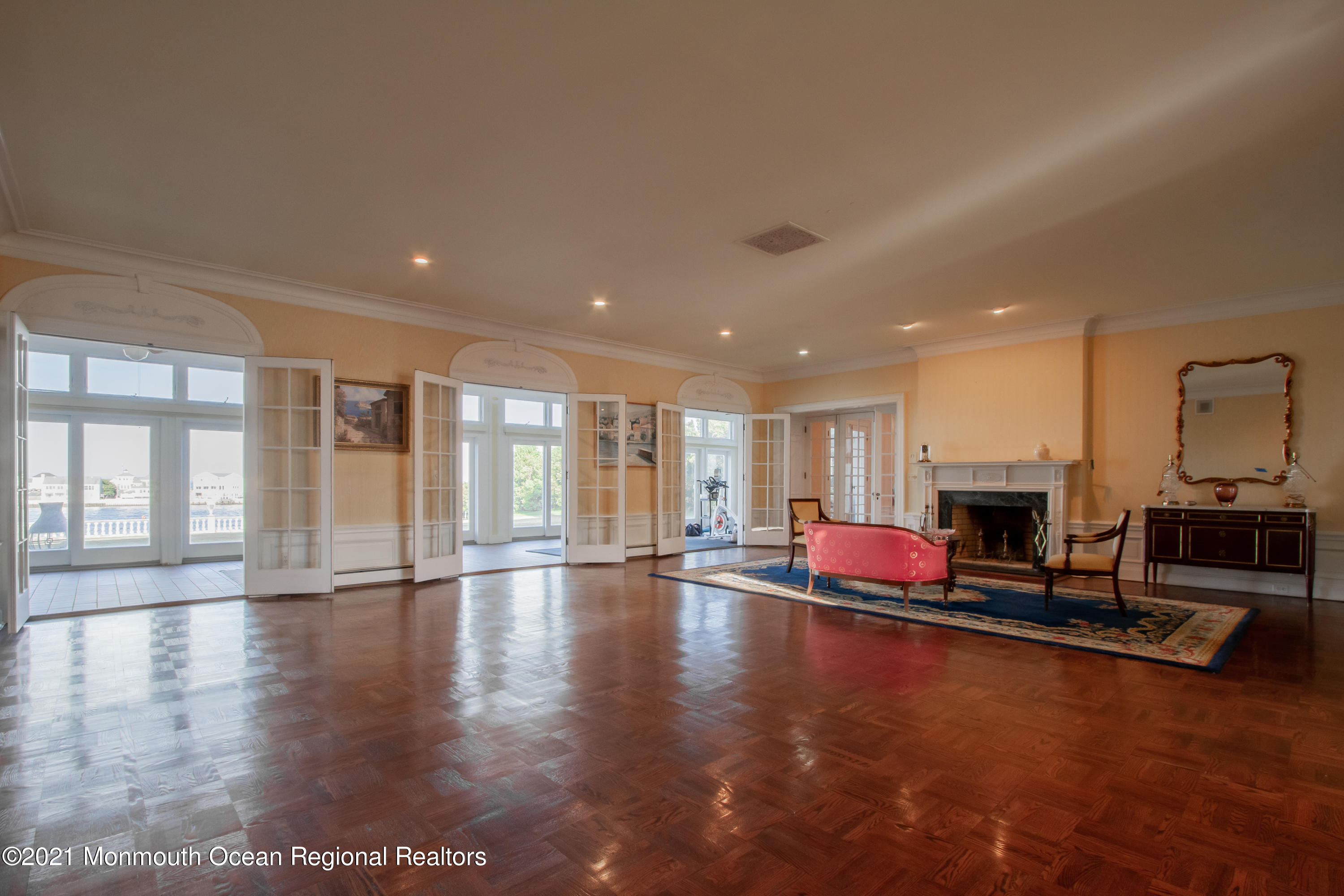 29 Ward Avenue Rumson, NJ 07760 - Photo 18 of 25 a view of empty room with fireplace and window