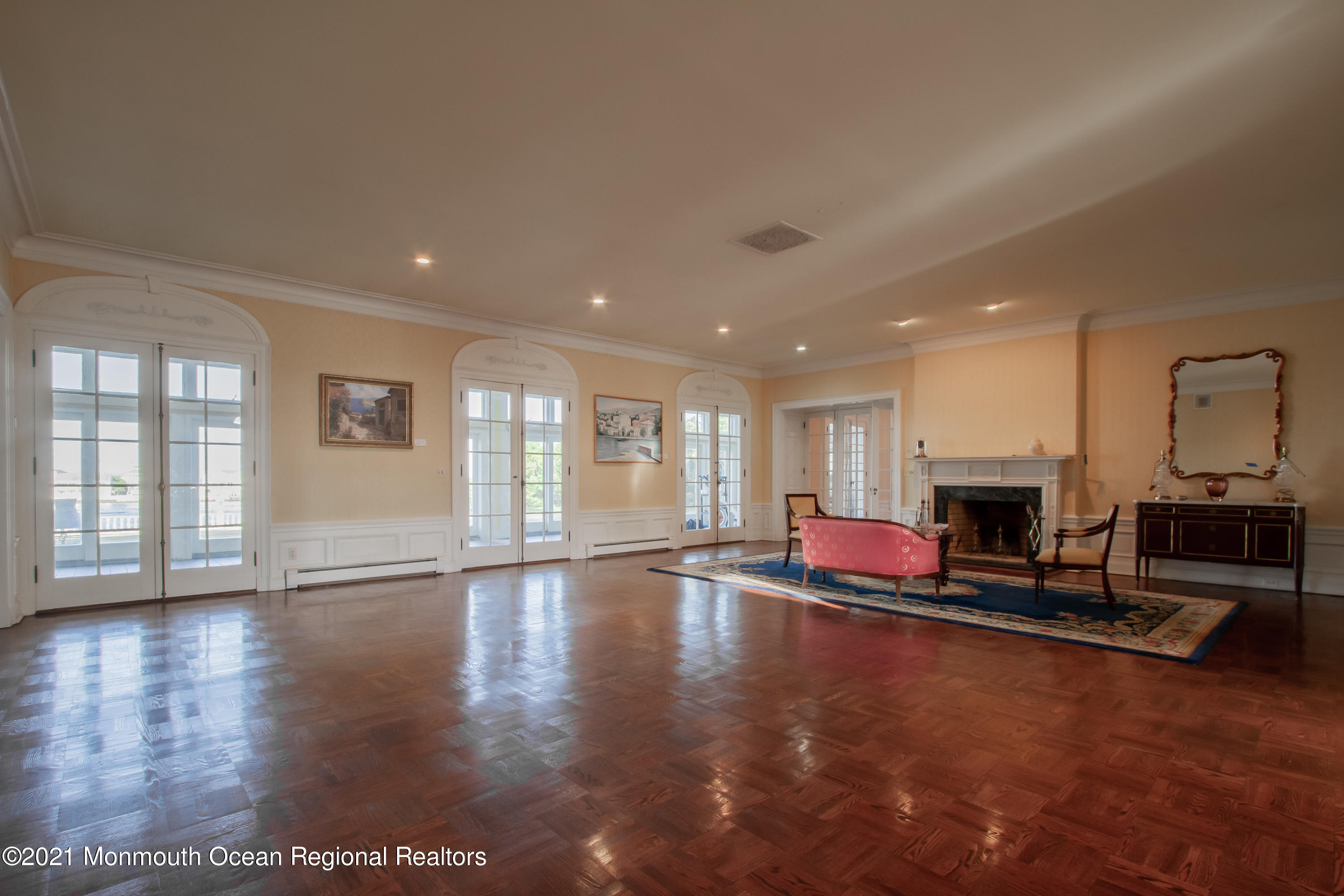 29 Ward Avenue Rumson, NJ 07760 - Photo 19 of 25 a view of empty room with fireplace and window