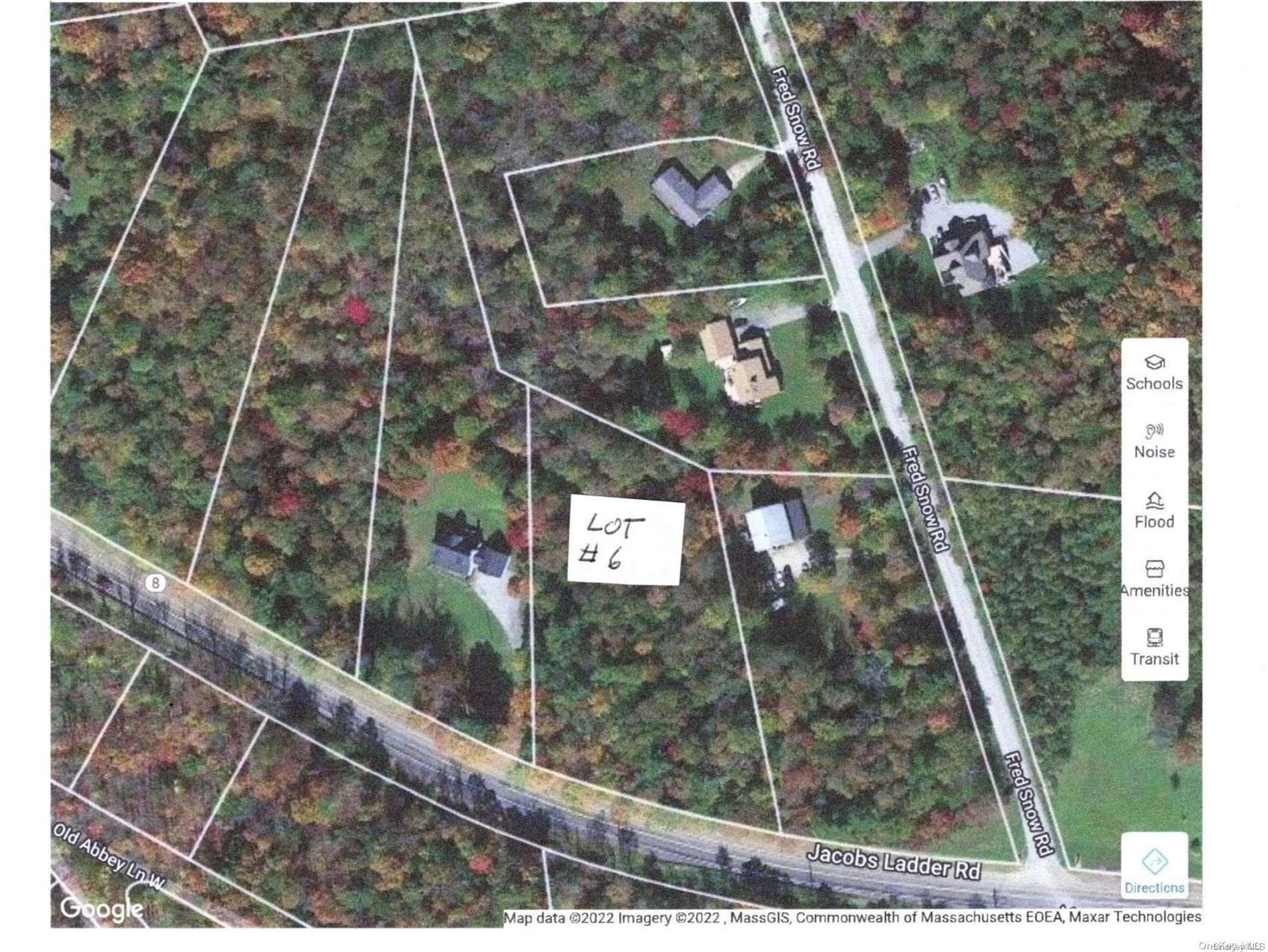 Lot #6 Jacobs Ladder Road Becket, MA 01223 - Photo 1 of 1 Aerial Lot #6
