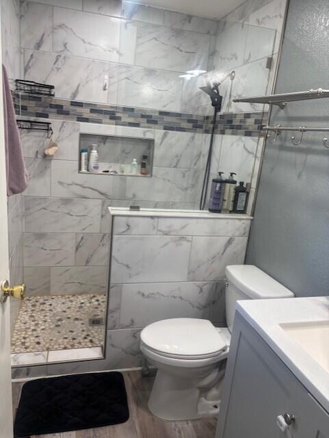 20158 Mapleleaf Street Burney, CA 96013 - Photo 14 of 33 a bathroom with a toilet and a shower
