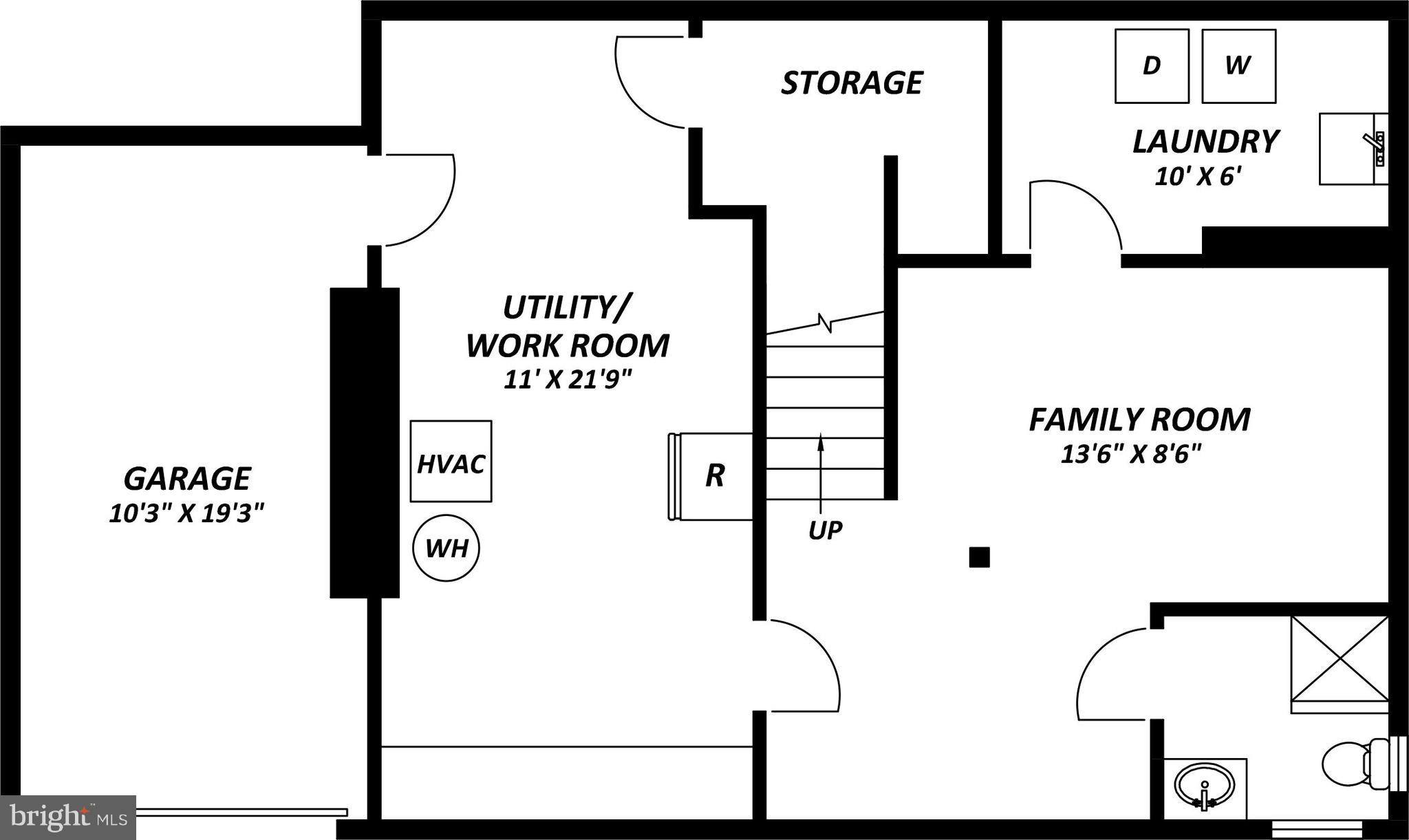 6036 Fort Hunt Road Alexandria, VA 22307 - Photo 50 of 52 Main Level Floor plan
