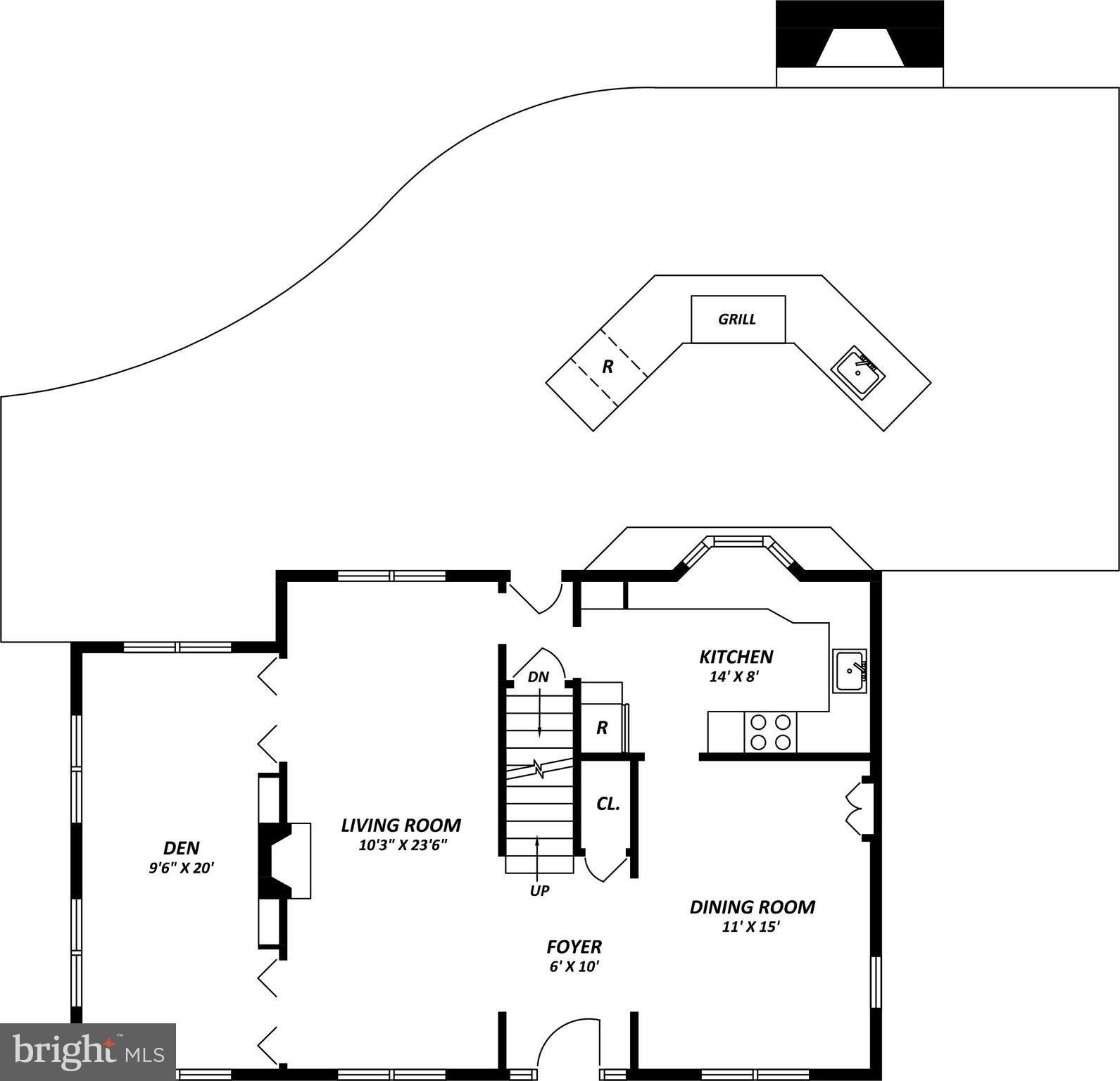 6036 Fort Hunt Road Alexandria, VA 22307 - Photo 51 of 52 Lower Level Floor Plan-