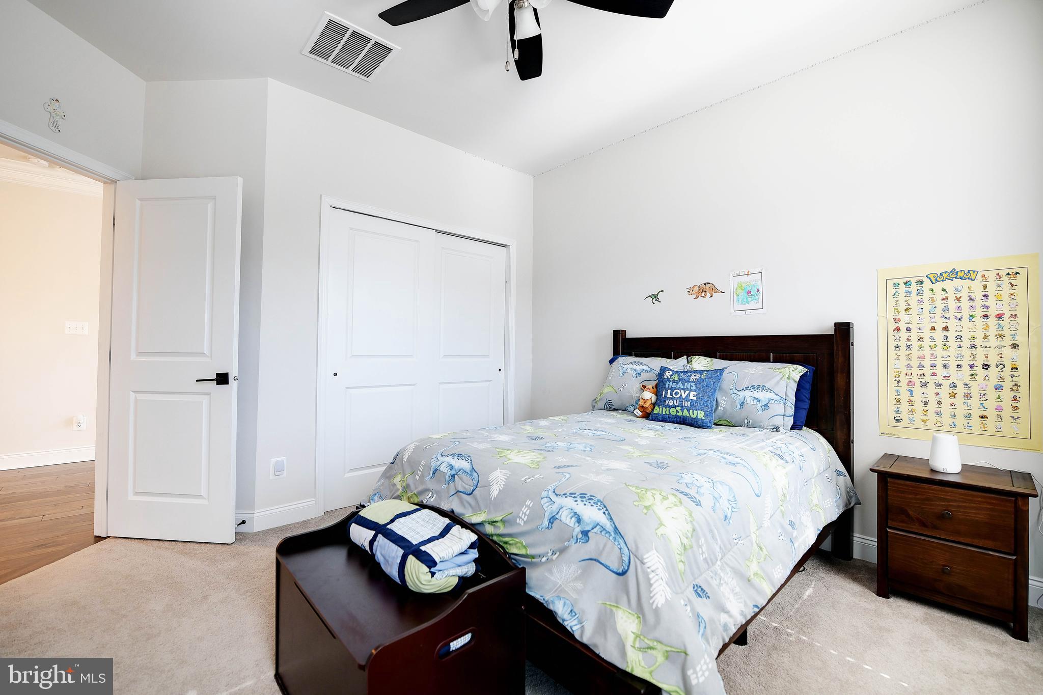 738 Dowers Road Abingdon, MD 21009 - Photo 38 of 50 Bedroom #3 w/ ceiling fan
