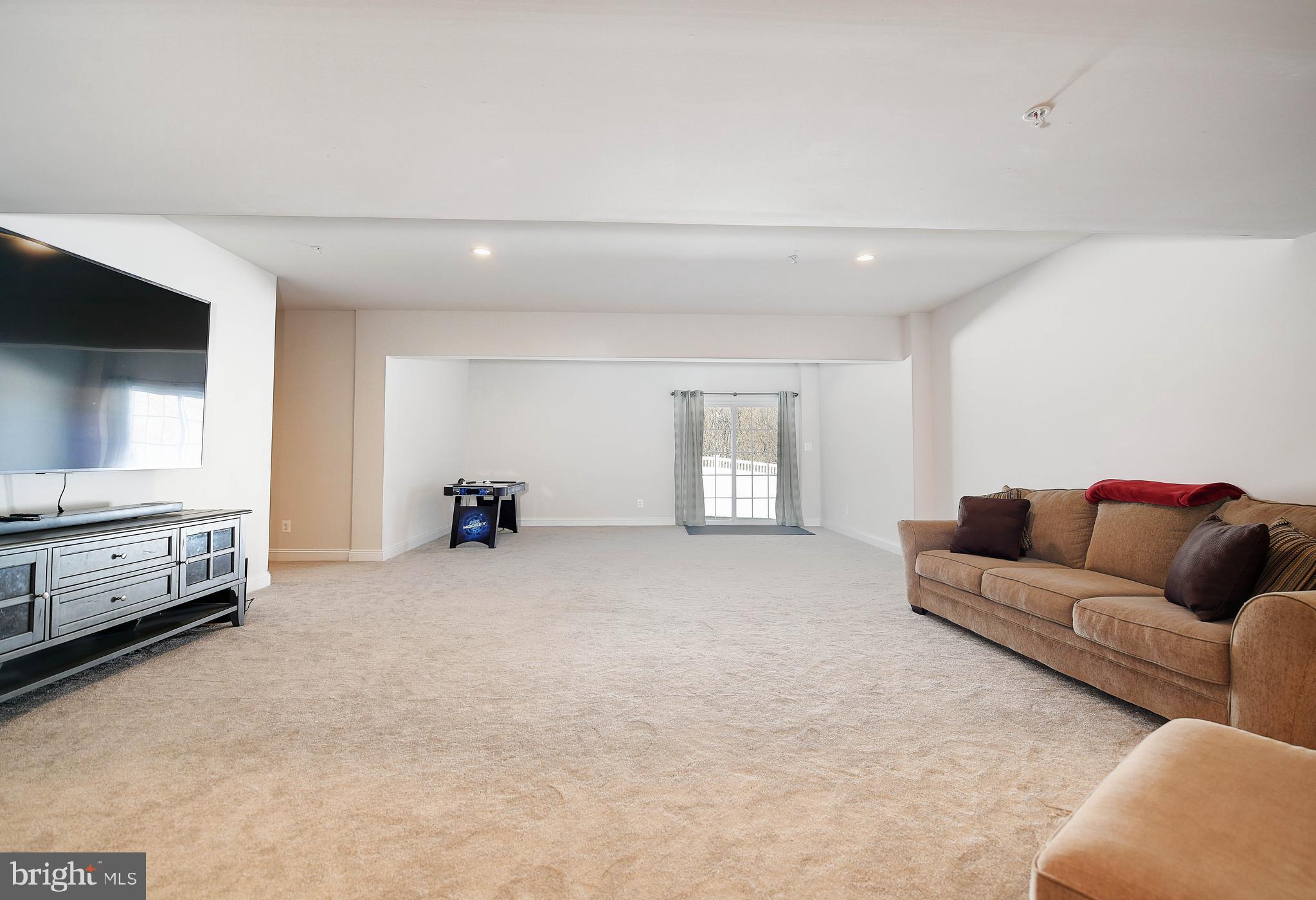 738 Dowers Road Abingdon, MD 21009 - Photo 41 of 50 Lower level rec room w/ walk out exit