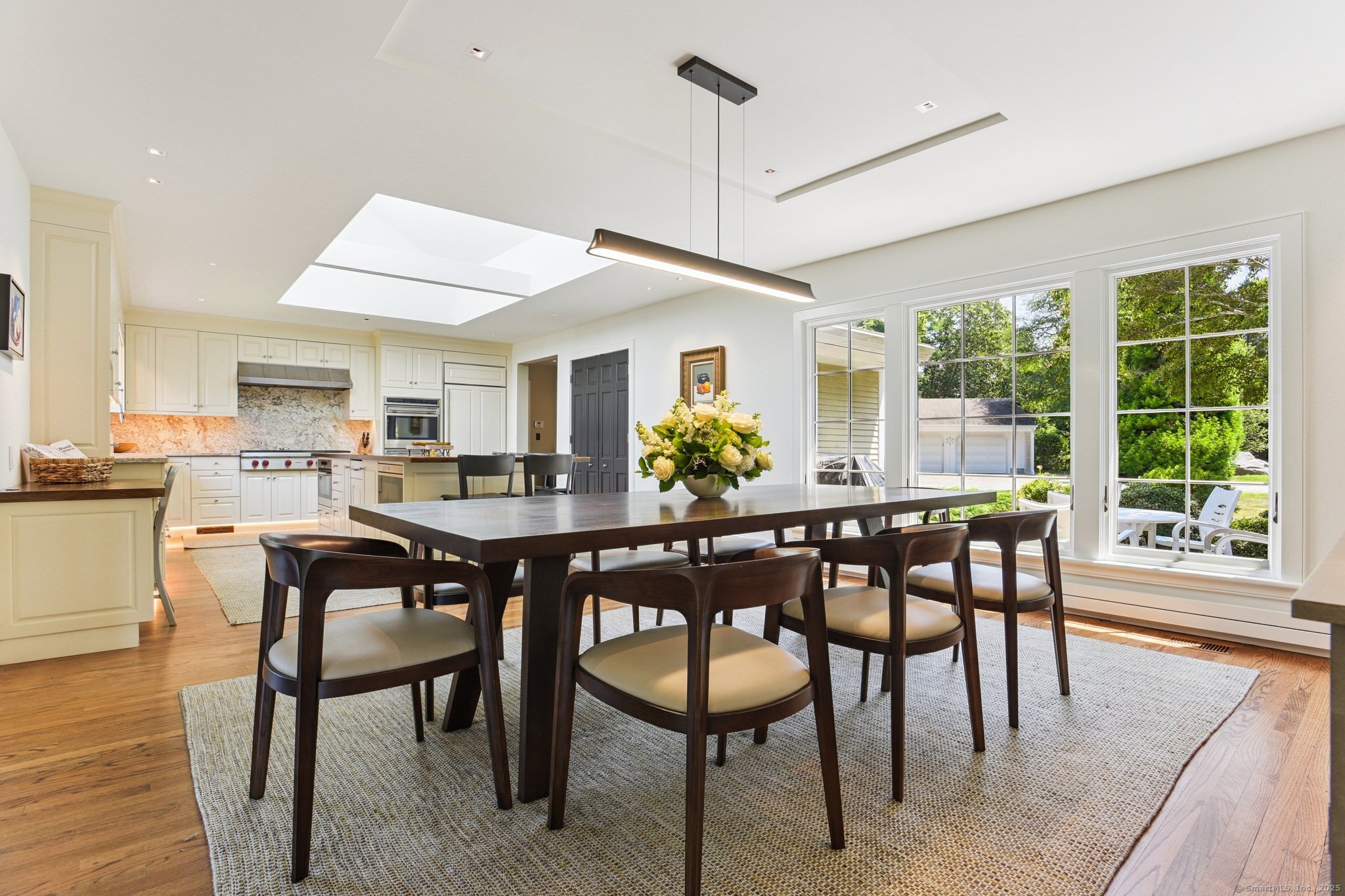 455 Stonington Road Stonington, CT 06378 - Photo 5 of 39 a view of a dining room with furniture window and outside view