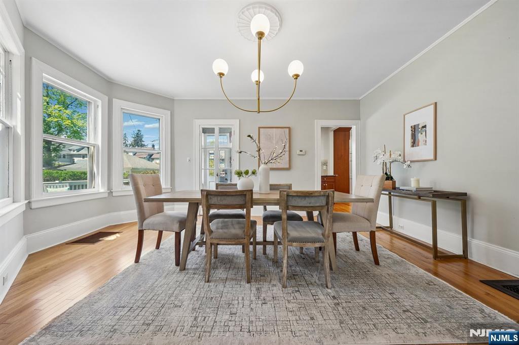 215 Inwood Avenue Montclair, NJ 07043 - Photo 15 of 50 a view of a dining room with furniture window and outside view