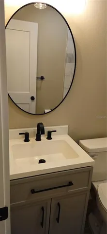 a close view of sink