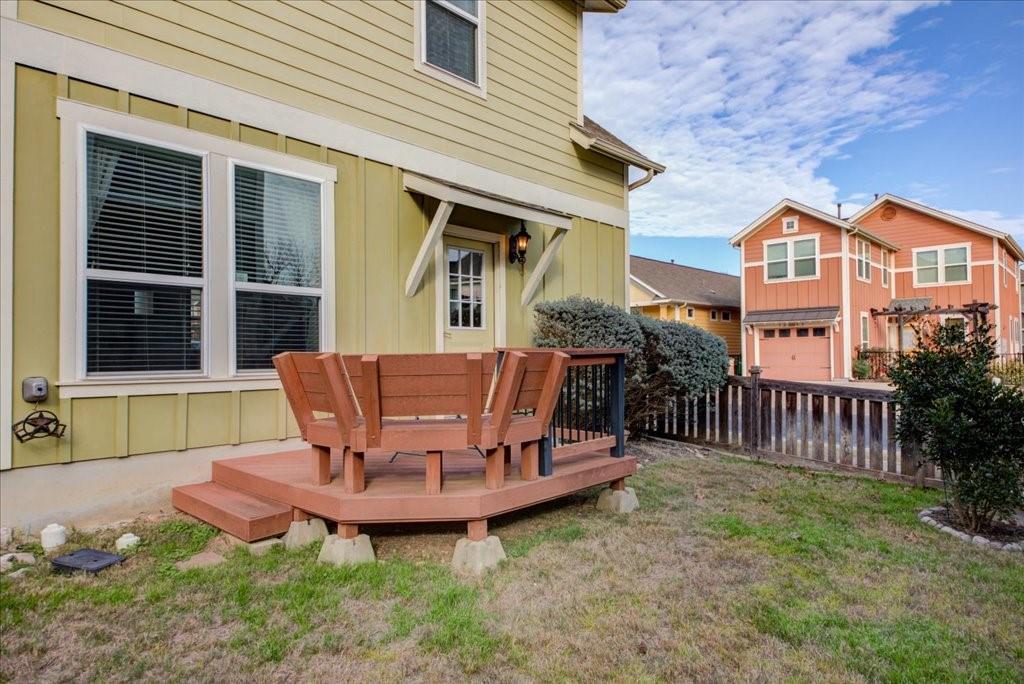 12212 Tawny Farms Road, Unit 142 Austin, TX 78748 - Photo 28 of 38 a view of a chair with a table in the patio