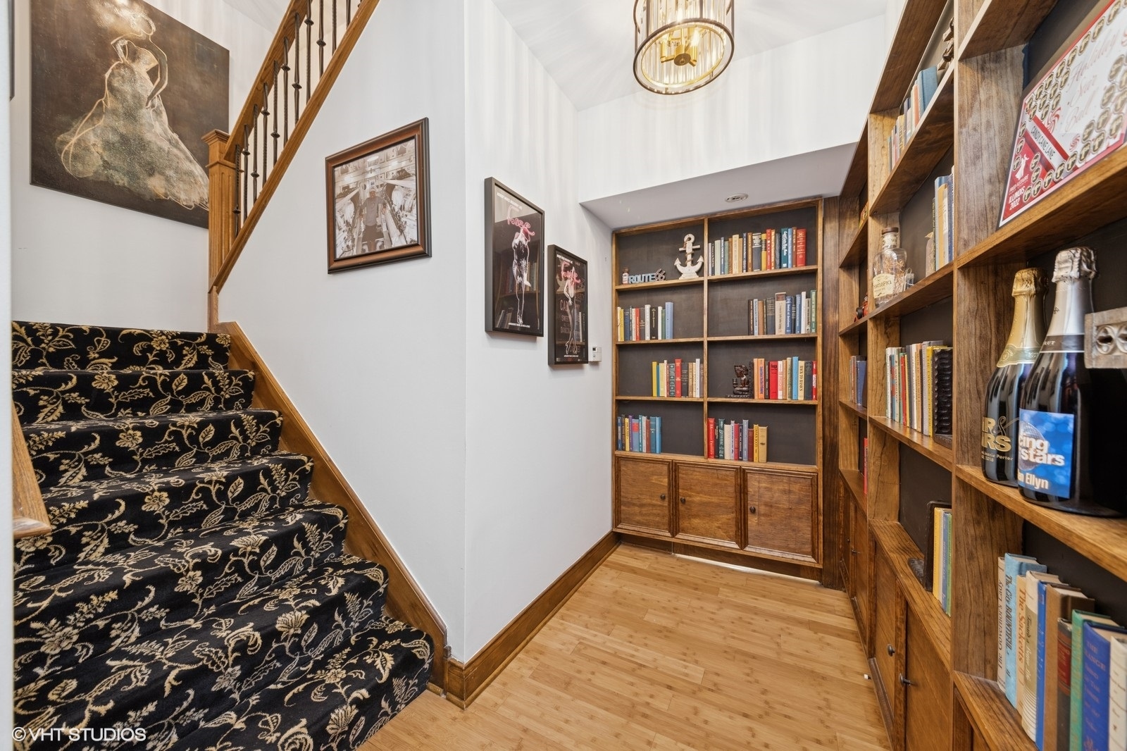 580 Oak Street Glen Ellyn, IL 60137 - Photo 57 of 93 a view of livingroom with furniture and book shelf