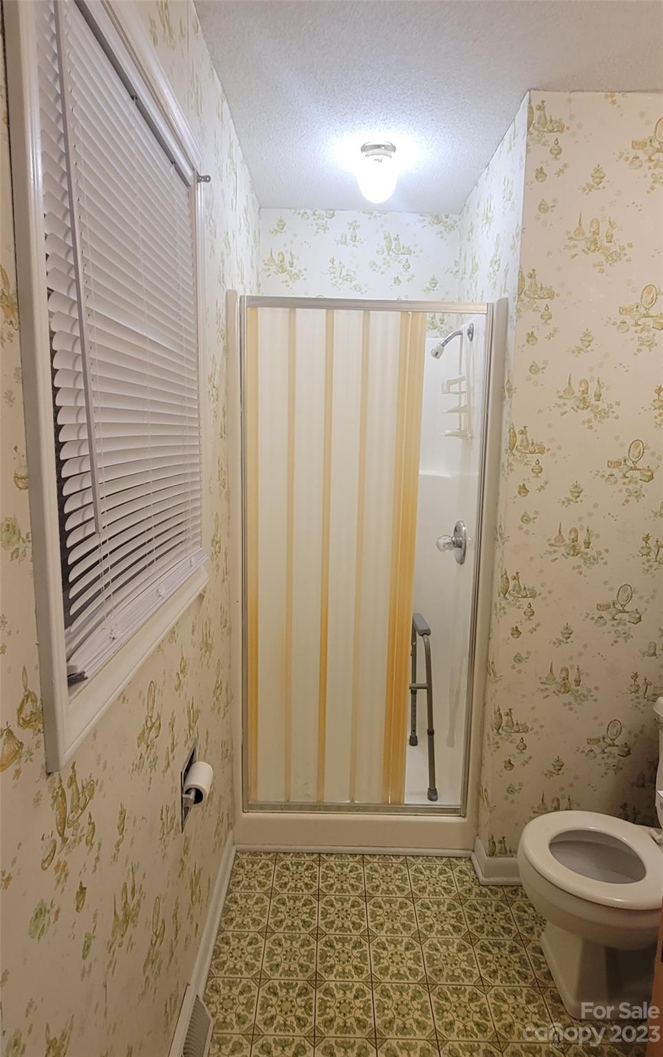 1366 Ridge Avenue Mount Pleasant, NC 28124 - Photo 19 of 28 a bathroom with a toilet and a shower