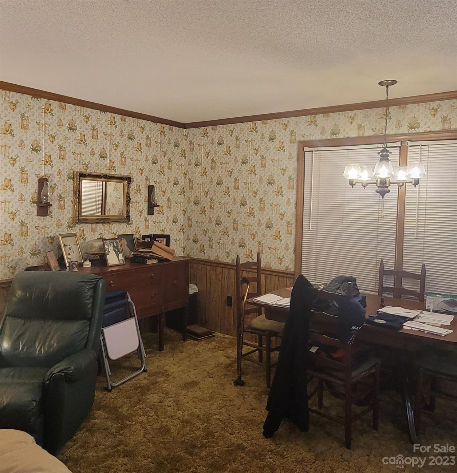 1366 Ridge Avenue Mount Pleasant, NC 28124 - Photo 7 of 28 a living room with furniture and a mirror