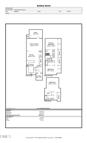 $539,000 | 5705 Tall Pines Court, Raleigh, NC 27609