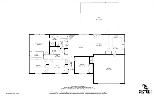 $300,000 | 401 Winston Court, St. Joseph, IL 61873