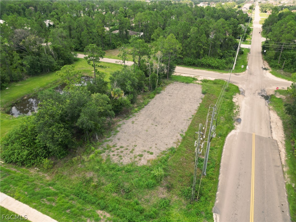 910 Meadow Road Lehigh Acres, FL 33913 - Photo 10 of 12 a view of a yard with a fountain