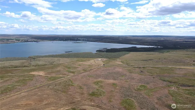 a view of an ocean beach