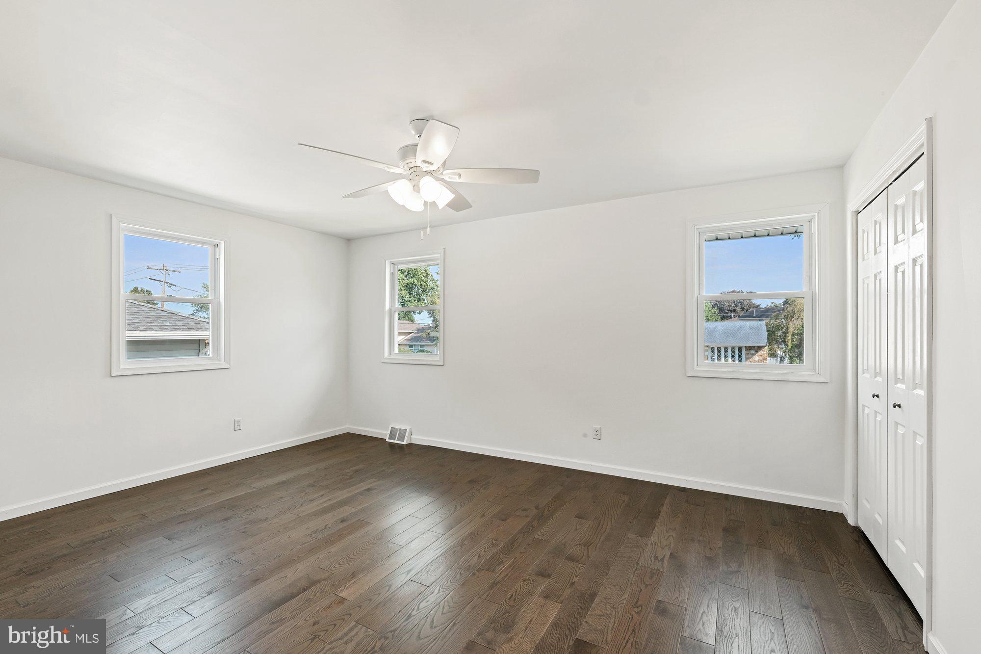 9722 Morefield Road Philadelphia, PA 19115 - Photo 17 of 36 Master bedroom with ceiling fan