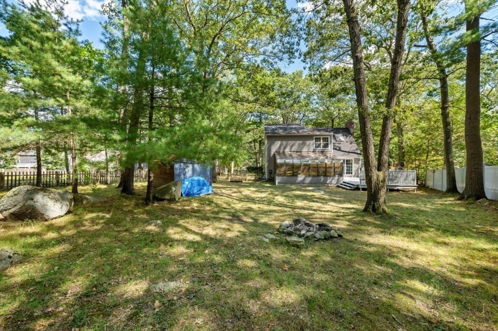 16 Sherborne Circle Ashland, MA 01721 - Photo 4 of 35 a backyard of a house with lots of green space