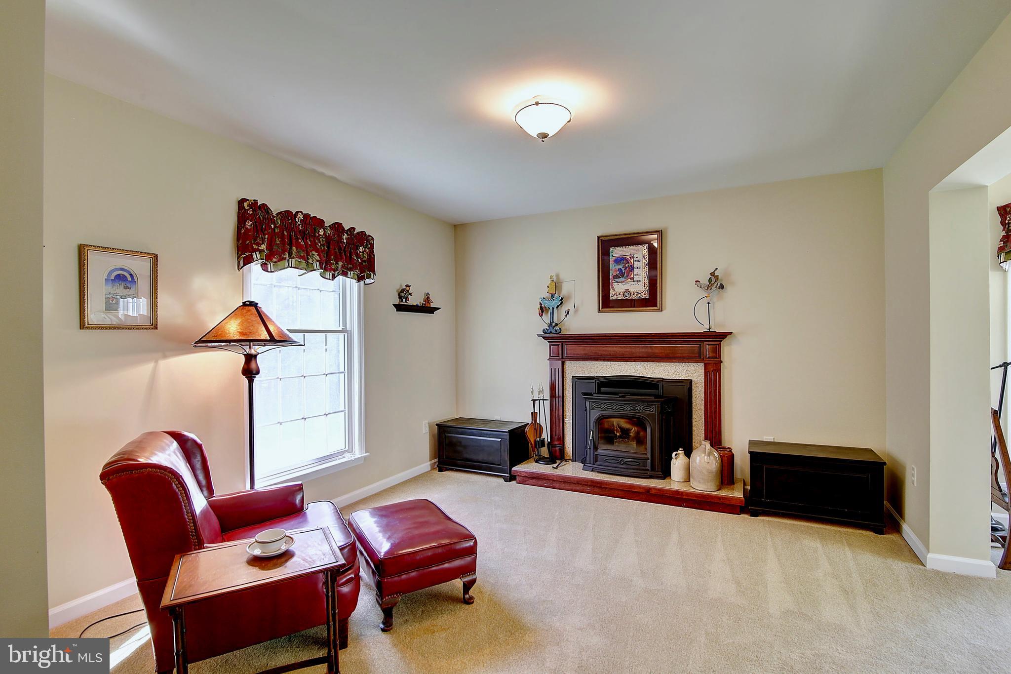 19169 Silcott Springs Road Purcellville, VA 20132 - Photo 25 of 70 Main Level Den w/ wood stove