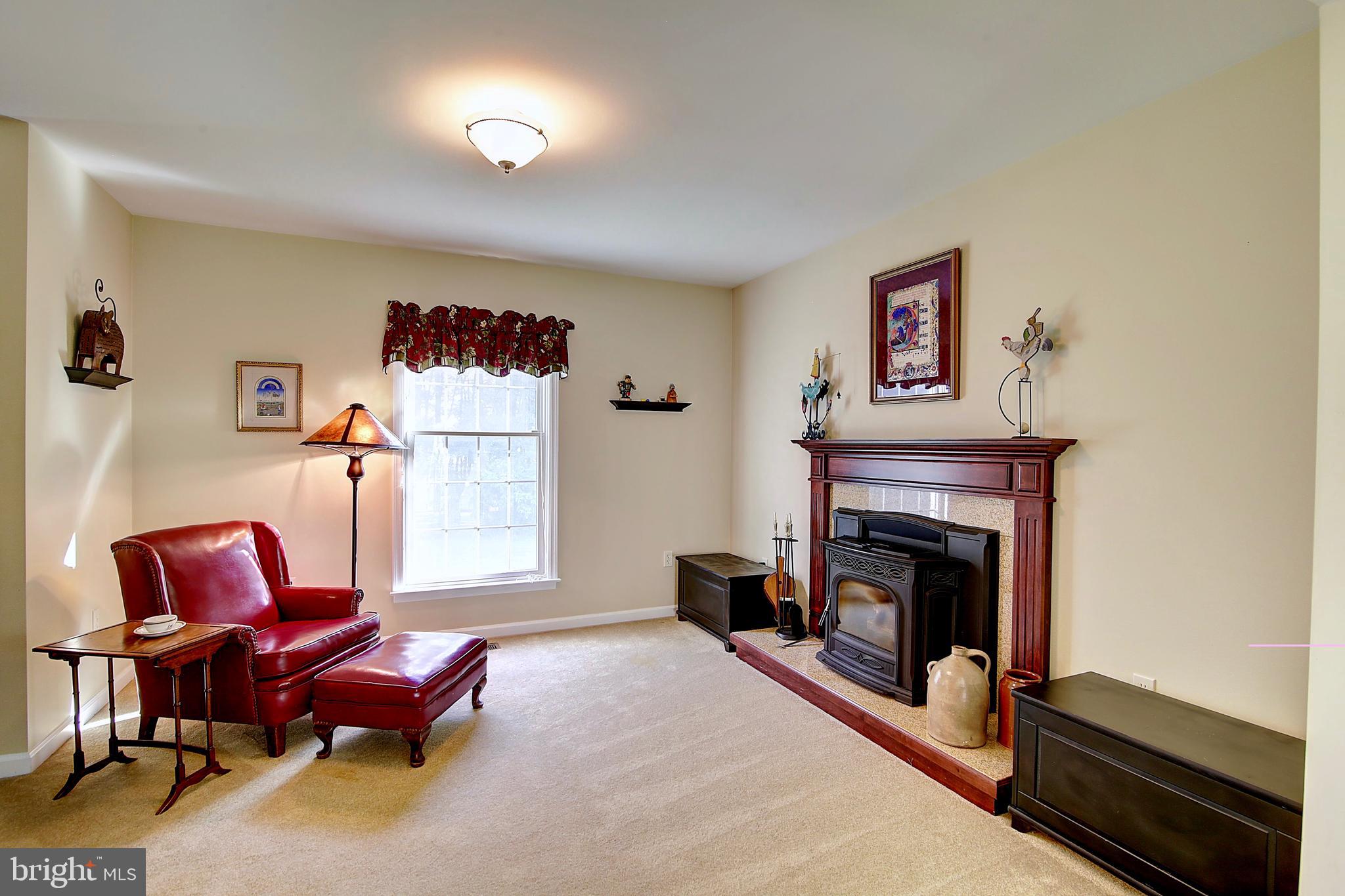 19169 Silcott Springs Road Purcellville, VA 20132 - Photo 26 of 70 Main Level Den w/ wood stove