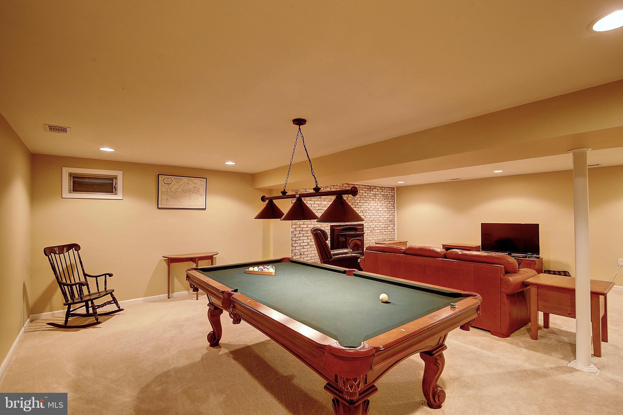 19169 Silcott Springs Road Purcellville, VA 20132 - Photo 41 of 70 Lower Level Game Room