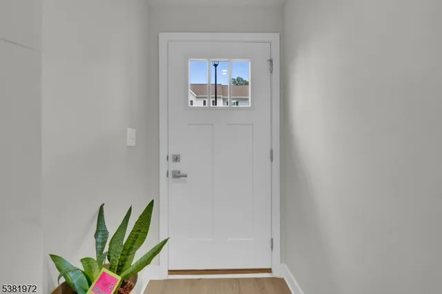 a view of painting on the wall