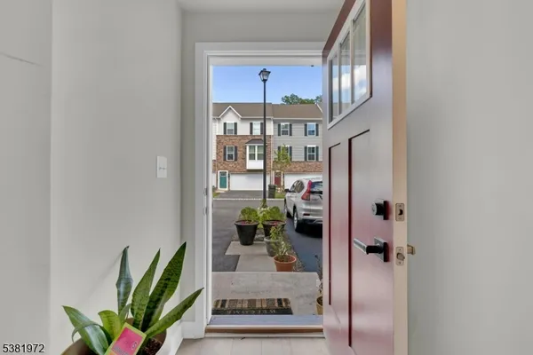 view of hall way with furniture
