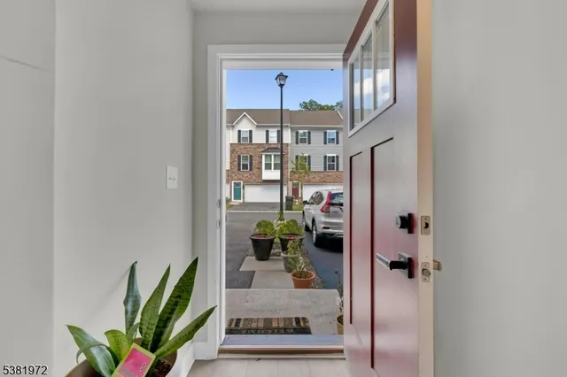 view of hall way with furniture