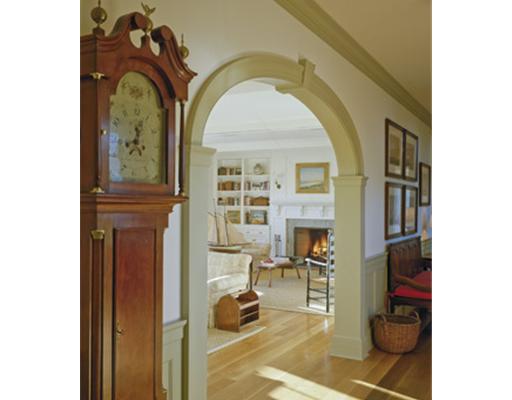 333 Beavertail Road Jamestown, RI 02835 - Photo 11 of 12 Living Room. Outstanding Archways on First Floor leading to Dining Room and Living Room