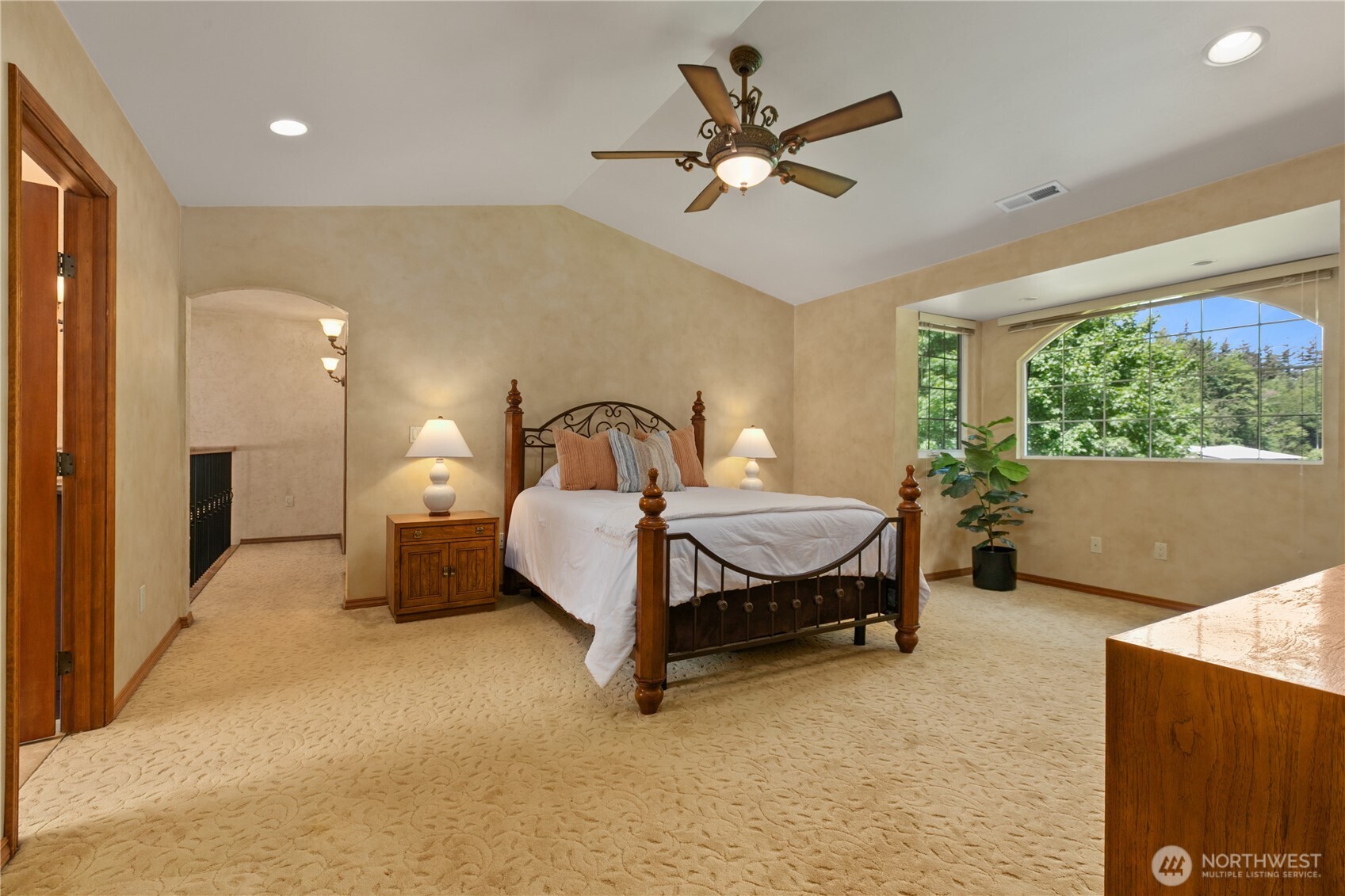 1788 Matz Road Ferndale, WA 98248 - Photo 20 of 40 a spacious bedroom with a bed and window
