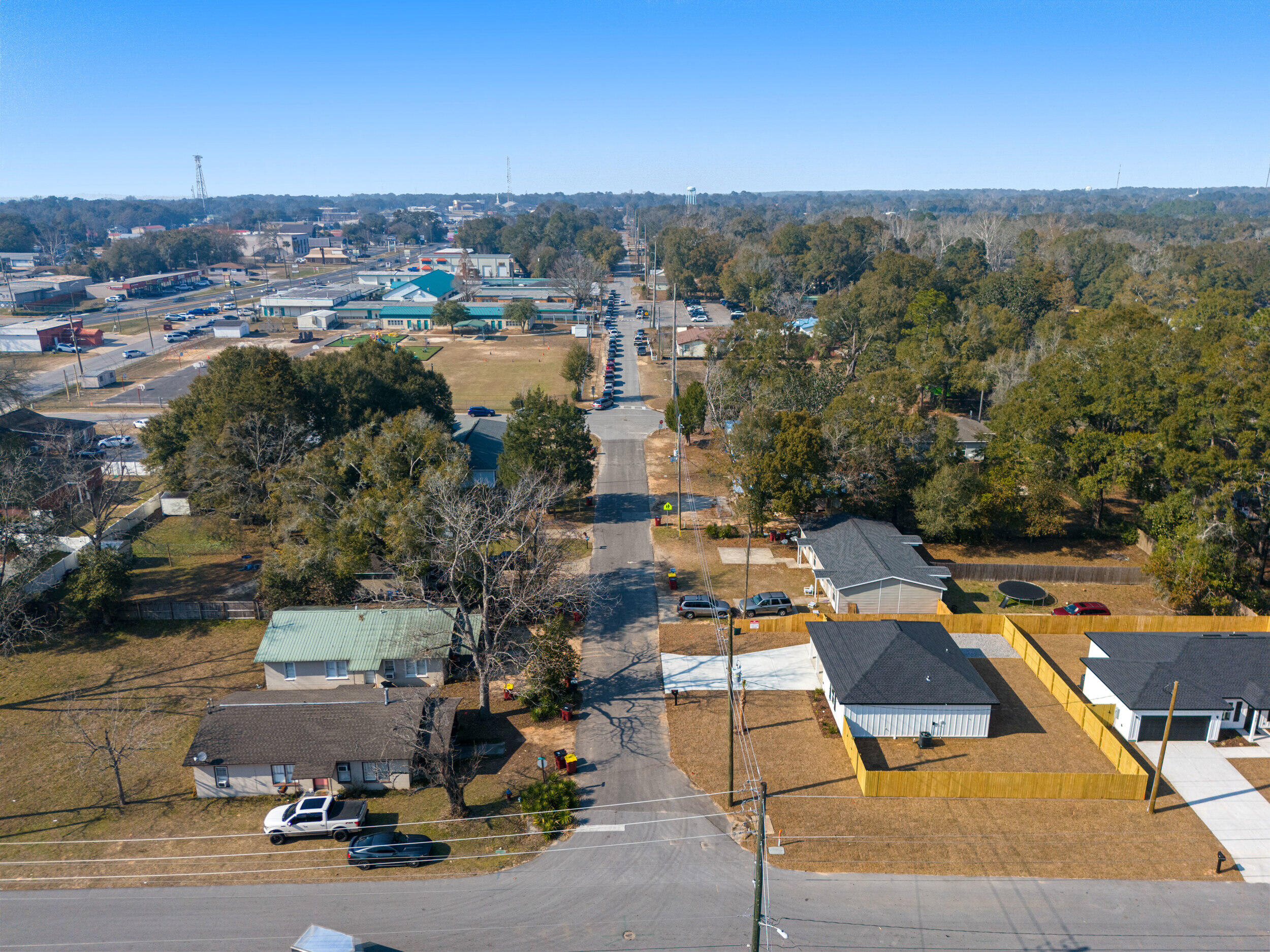 873 Brett Street South Crestview, FL 32539 - Photo 47 of 50 an aerial view of a house with a lot of city