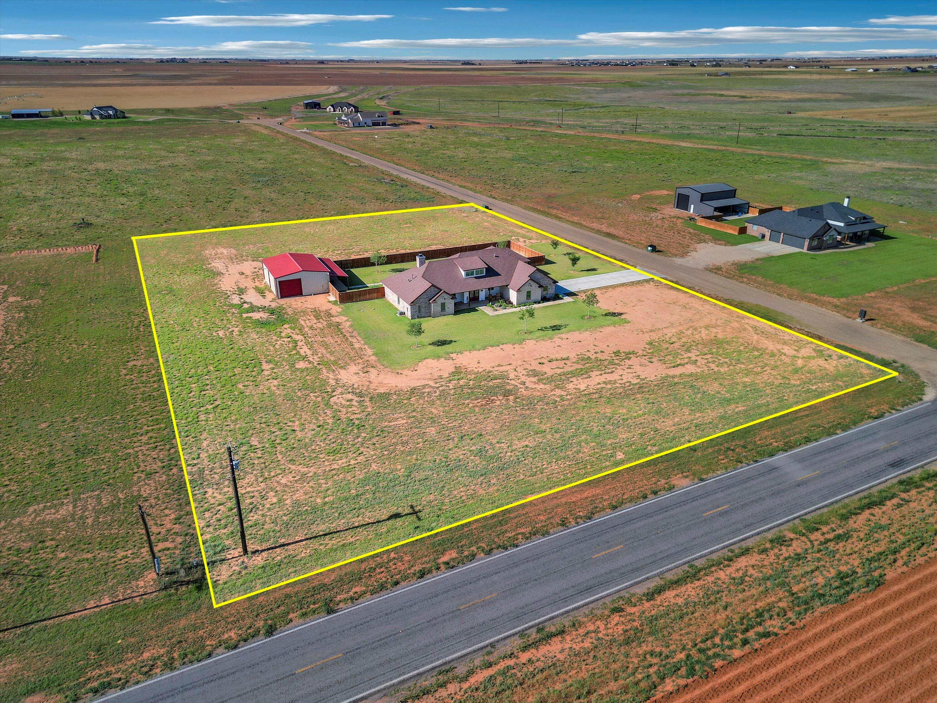 4196 Mark Street Ropesville, TX 79358 - Photo 52 of 54 03-4196 Mark St - Drone