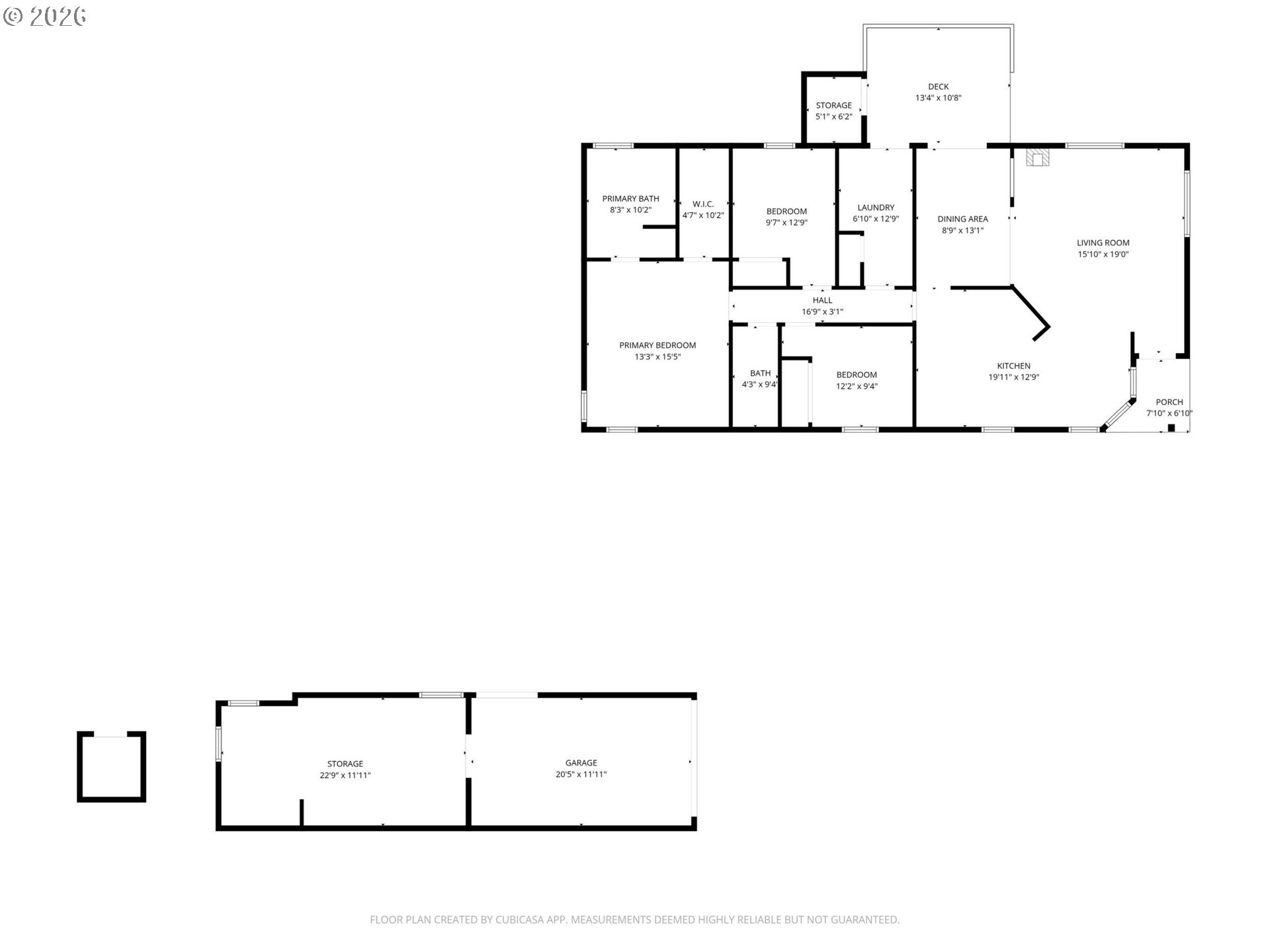62196 Crown Point Road Coos Bay, OR 97420 - Photo 46 of 46 Floor Plan