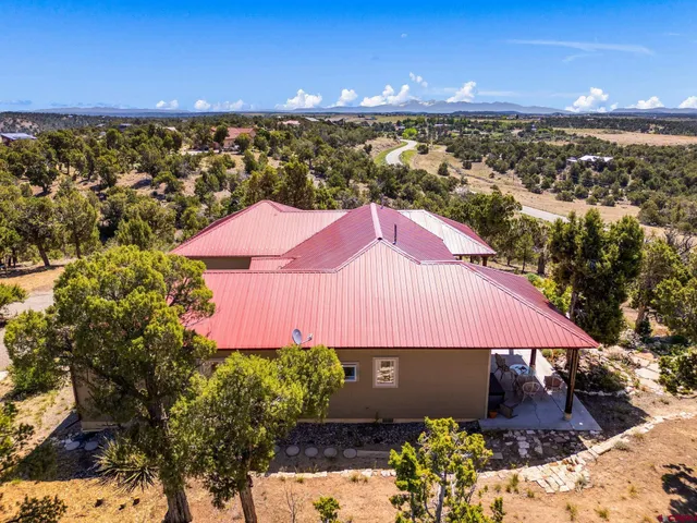 a view of a balcony with an outdoor space